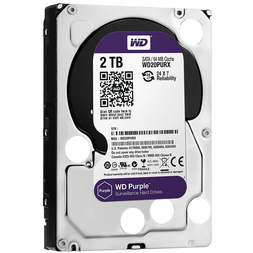 Жорсткий диск 3.5" 2TB WD (WD20PURZ) - зображення 2