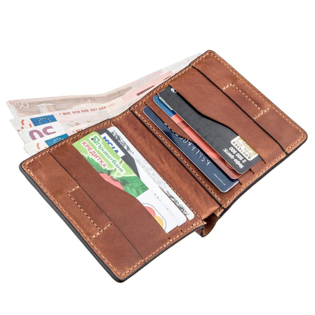 Портмоне Grande Pelle Унісекс Коричневе (11238) - зображення 5