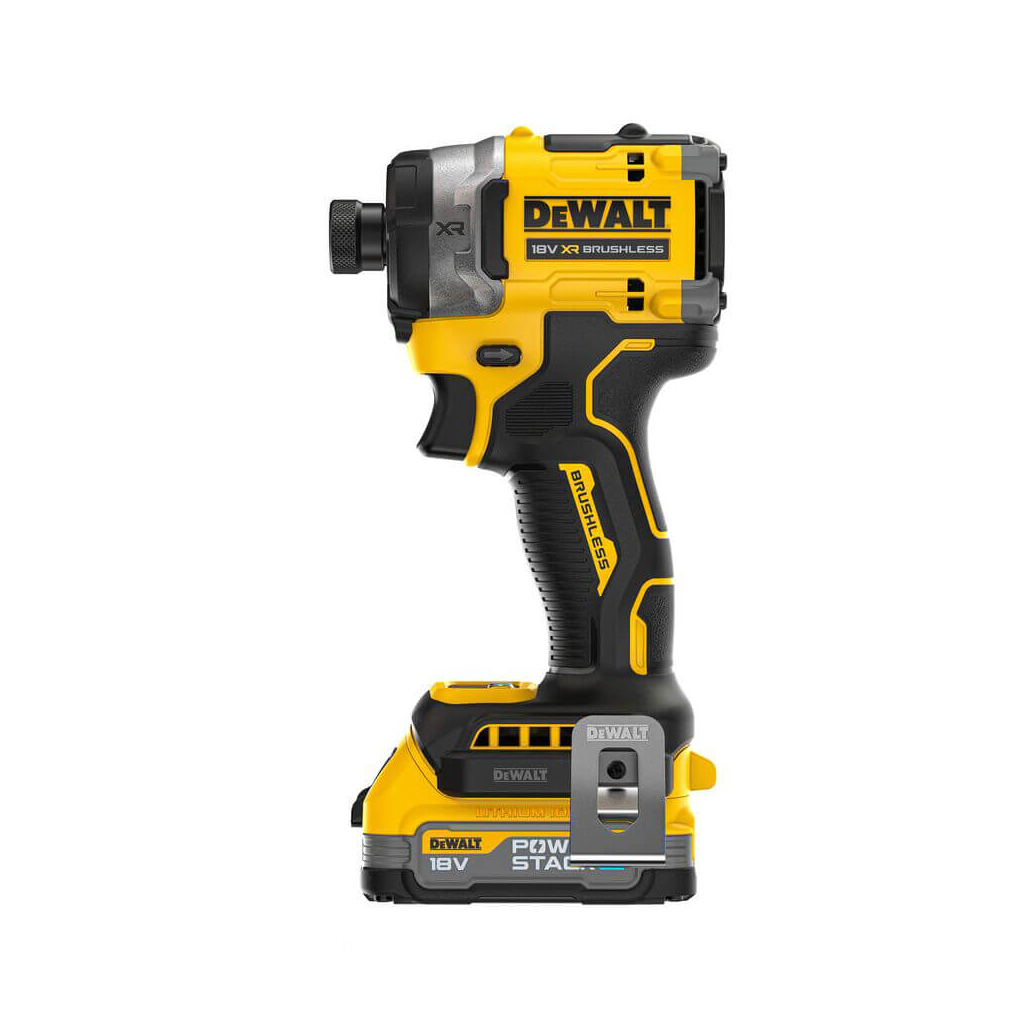 Шуруповерт DeWALT 18 В XR Li-lon PowerStack, безщітковий, 282 Нм, TSTAK, 2x1.7Ah (DCF860E2T) - изображение 2