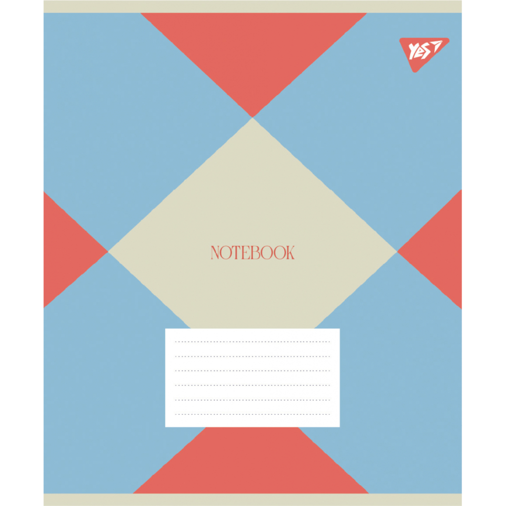 Зошит Yes Abstraction А5 60 аркушів лінія (767838) - зображення 2