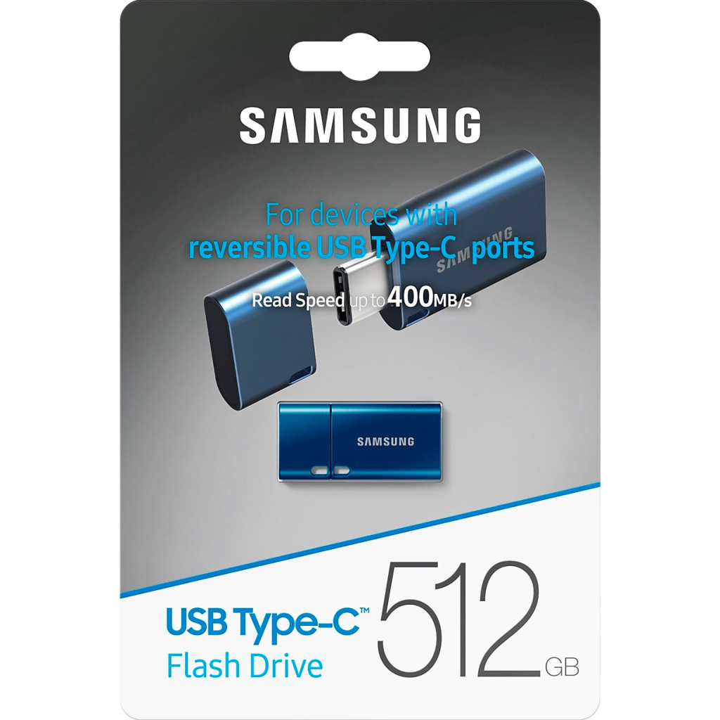 USB флеш накопичувач Samsung 512GB USB Type-C Blue USB 3.1 (MUF-512DA/APC) - изображение 9
