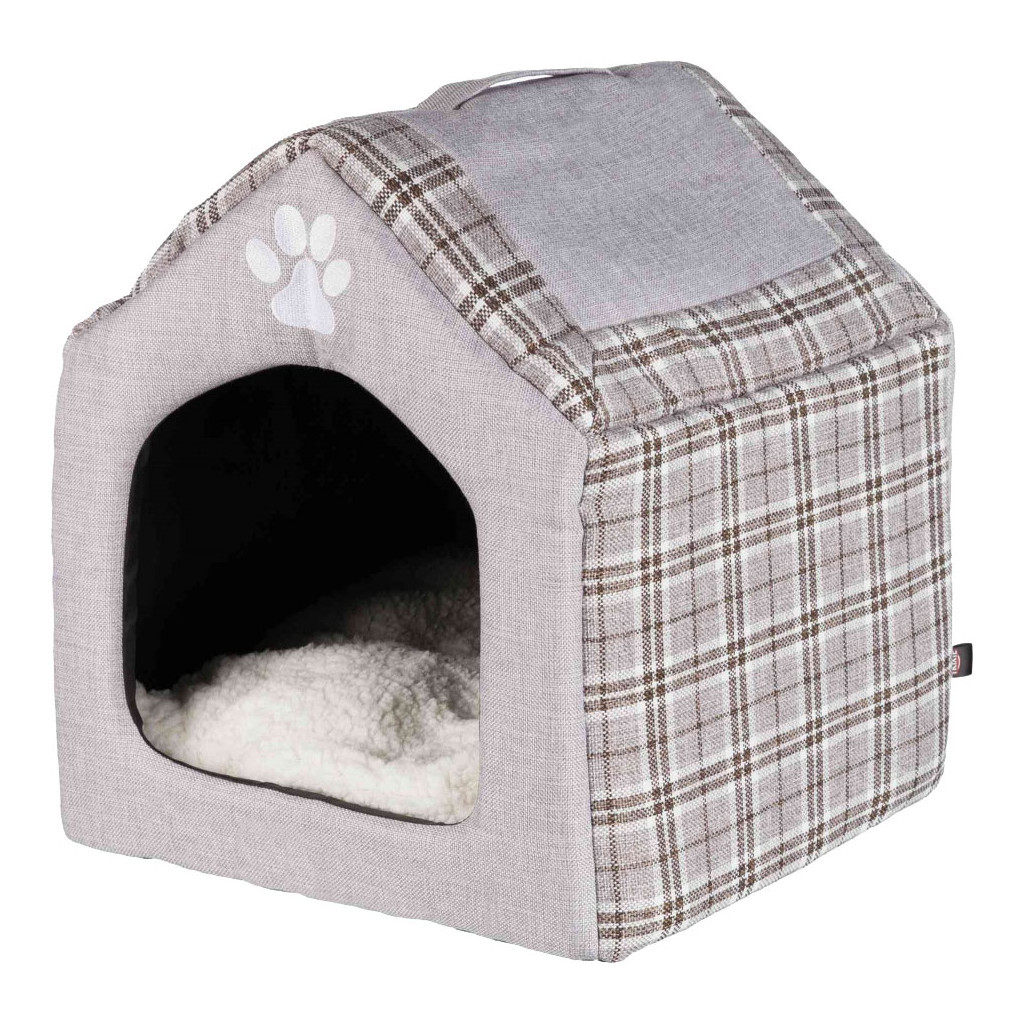 Будиночок для тварин Trixie Silas 40х45х40 см (сірий) (4057589363527) - зображення 1