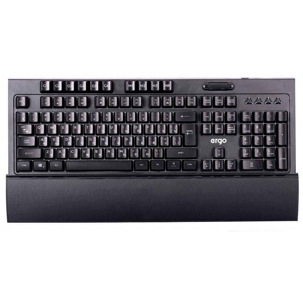 Клавіатура Ergo KB-645 USB Black - зображення 8