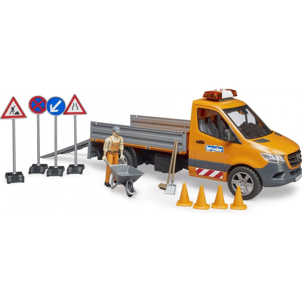 Спецтехніка Bruder MB Sprinter дорожня служба (02677) - зображення 4