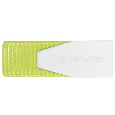 USB флеш накопичувач Verbatim 32GB STORE'N'GO SWIVEL GREEN USB 2.0 (49815) - зображення 1
