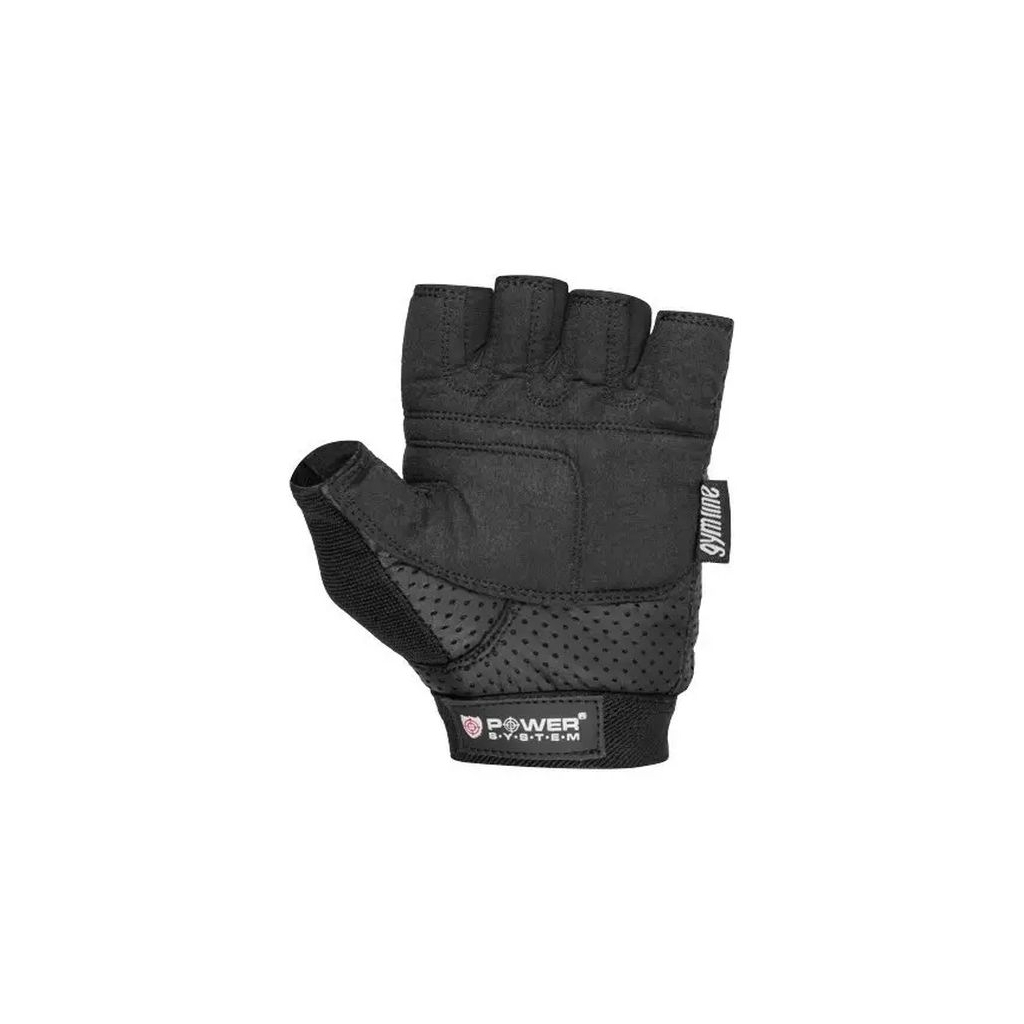 Рукавички для фітнесу Power System Power Plus PS-2500 Black/Red M (PS-2500_M_Black-red) - зображення 3