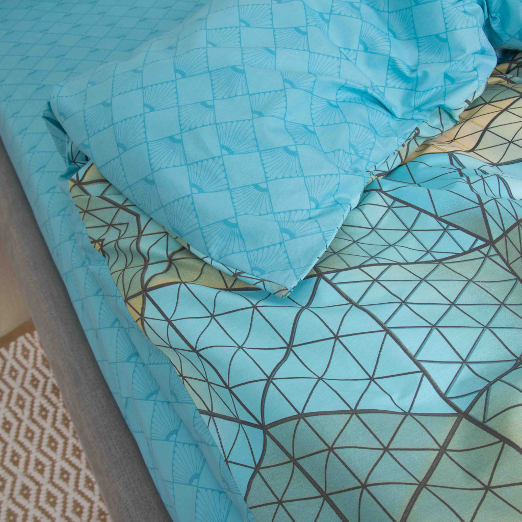 Постільна білизна Isleep 22191 ранфорс полуторна (22191_pl_isleep) - зображення 5