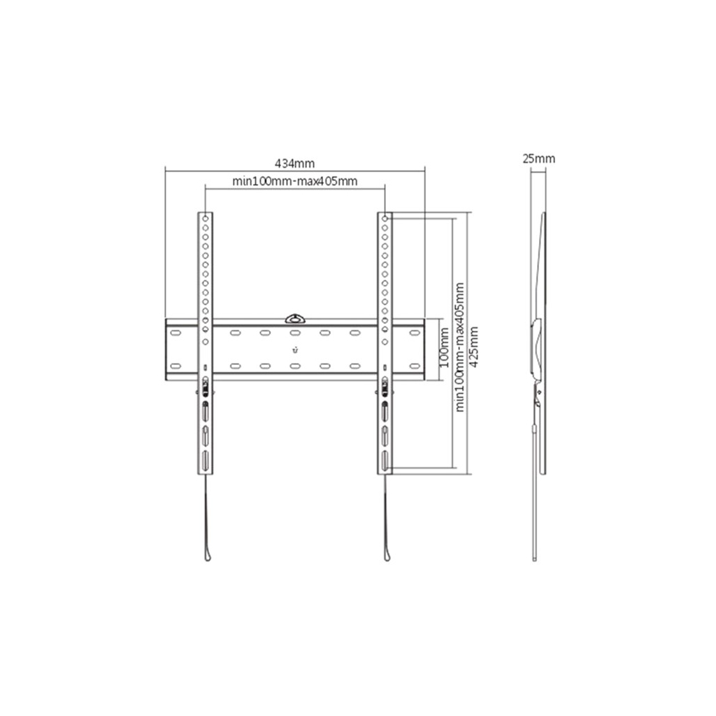 Кронштейн Gembird WM-55F-02 - зображення 2
