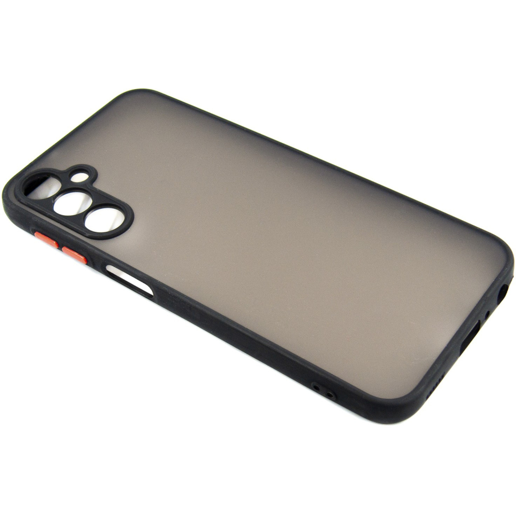 Чохол до мобільного телефона Dengos Matte Samsung Galaxy A24 (black) (DG-TPU-MATT-121) - зображення 3