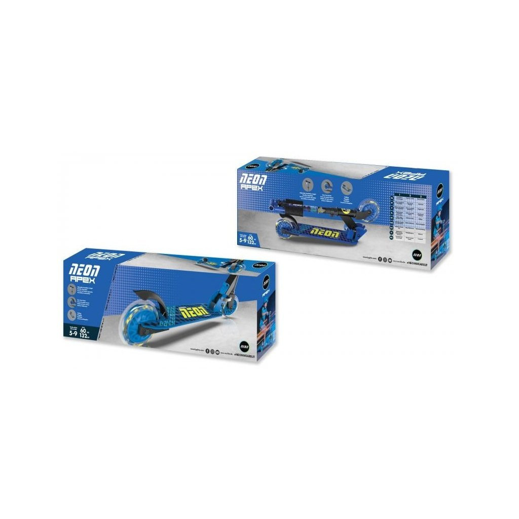 Самокат Neon Apex LED Блакитний (NS32B4) - зображення 6