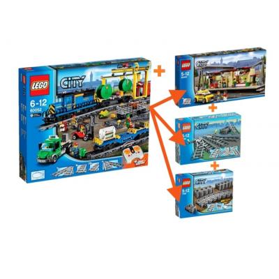 Конструктор LEGO City Комбінований набір Поїзди 4 в 1 (66493) - изображение 2