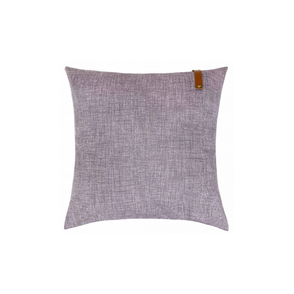 Подушка Прованс Декоративна NEW Stone з шкiряним декором 45х45 (4823093421370) - зображення 1