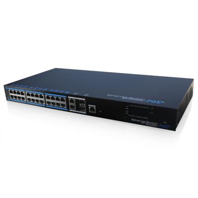 Комутатор мережевий Utepo UTP7224E-POE-L2 (UTP7224E-PoE-L2) - зображення 3