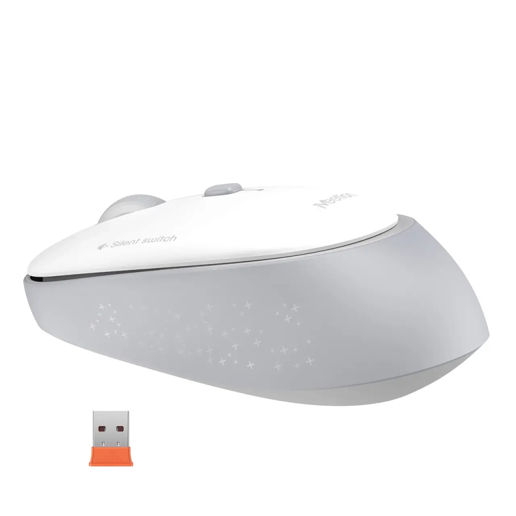 Мишка Meetion R571 Wireless White/Gray (MT-R571-C) - зображення 2