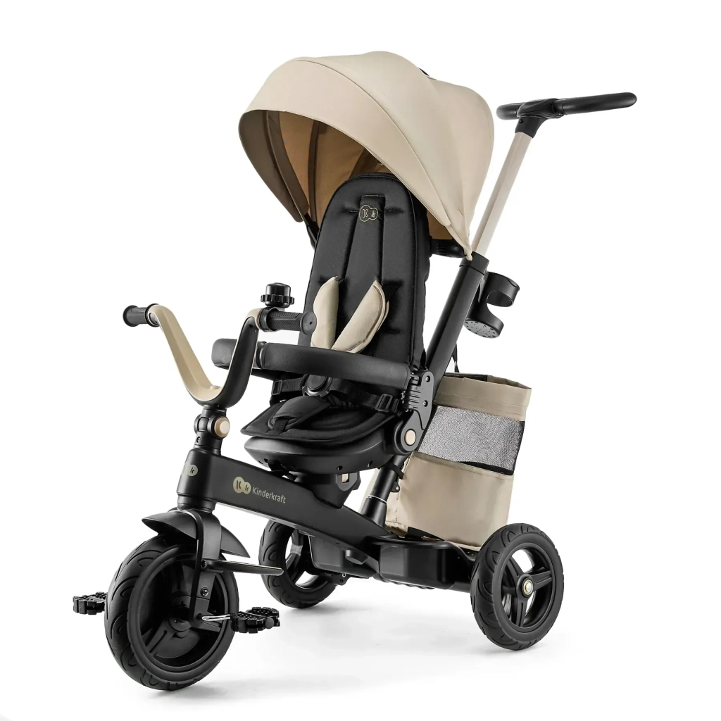 Дитячий велосипед Kinderkraft Easytwist Beige (KREASY00BEG0000) (5902533927265) - зображення 1