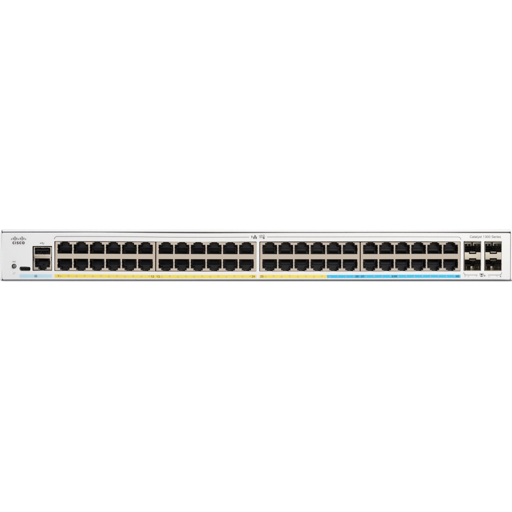 Комутатор мережевий Cisco C1300-48P-4G - зображення 2