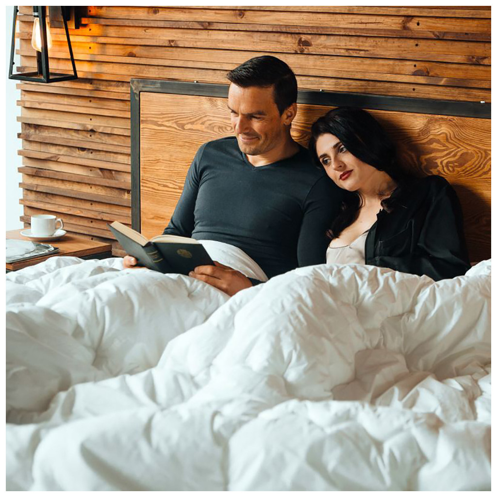 Ковдра MirSon вовняна Deluxe Italy Hand Made 165 демі 200x220 см (2200000460226) - зображення 4