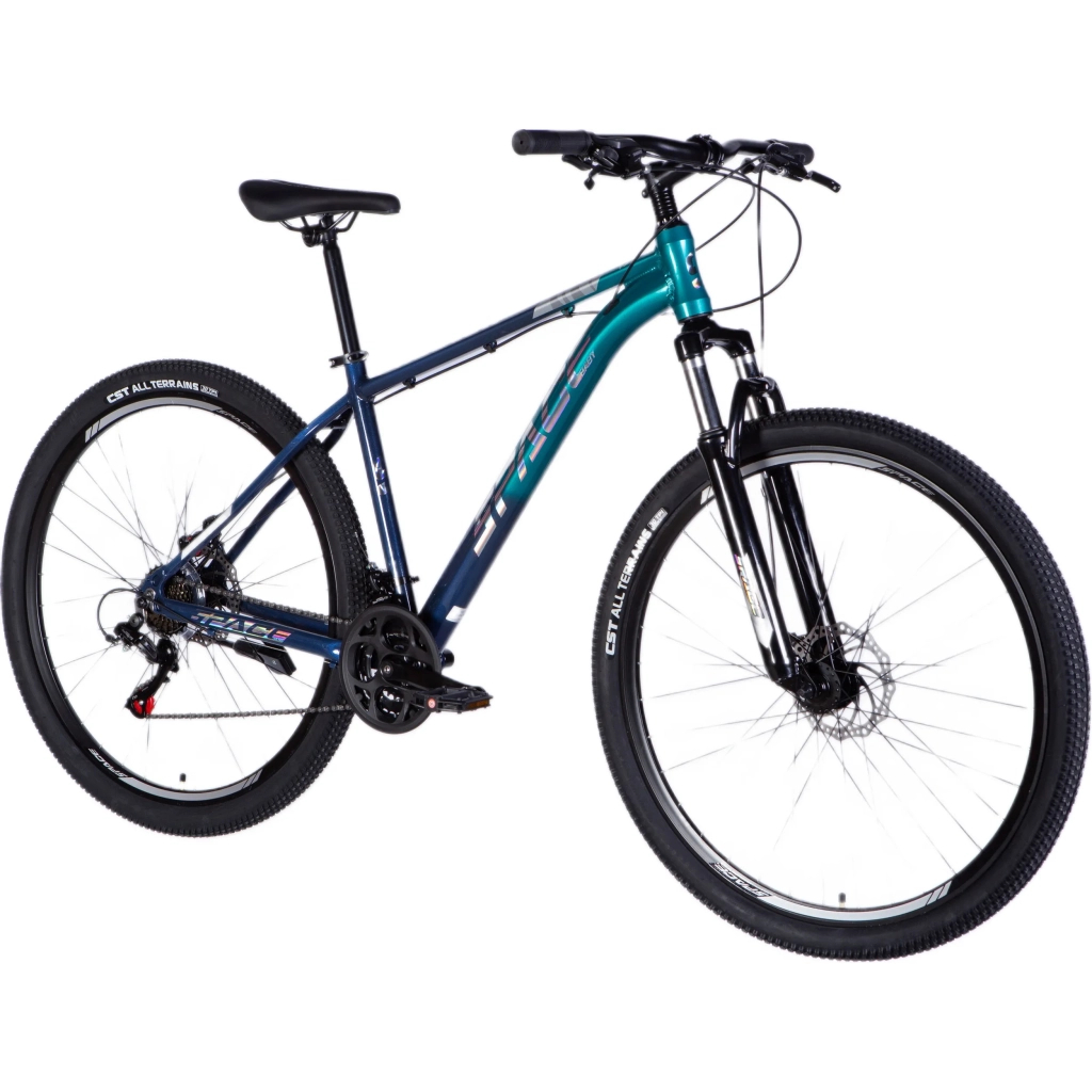 Велосипед Space 29" Phaeton AM DD рама-20" Al синьо-зелений 2025 (OPS-SP-29-062) - зображення 2