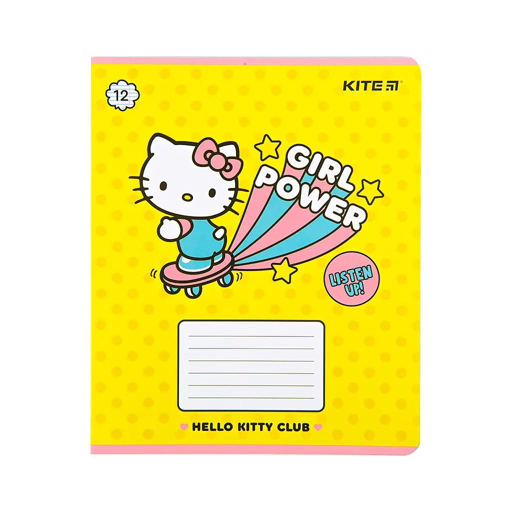 Зошит Kite Hello Kitty, 12 аркушів, лінія (HK22-234) - зображення 10
