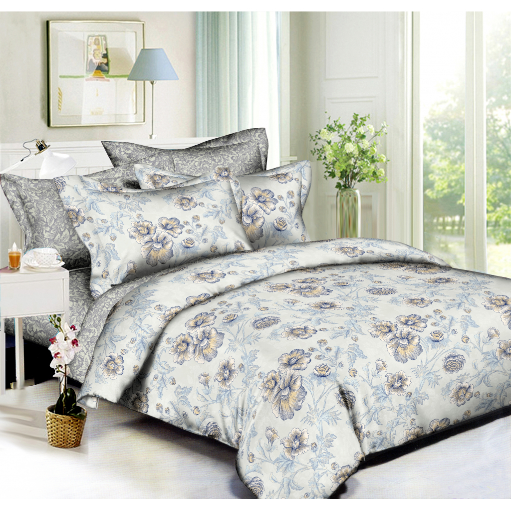 Постільна білизна Home Line П'ємонт бязь преміум двоспальний (162447) - зображення 1