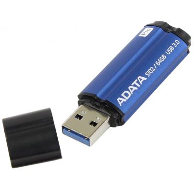 USB флеш накопичувач ADATA 64GB S102PRO Blue USB 3.1 (AS102P-64G-RBL) - зображення 4