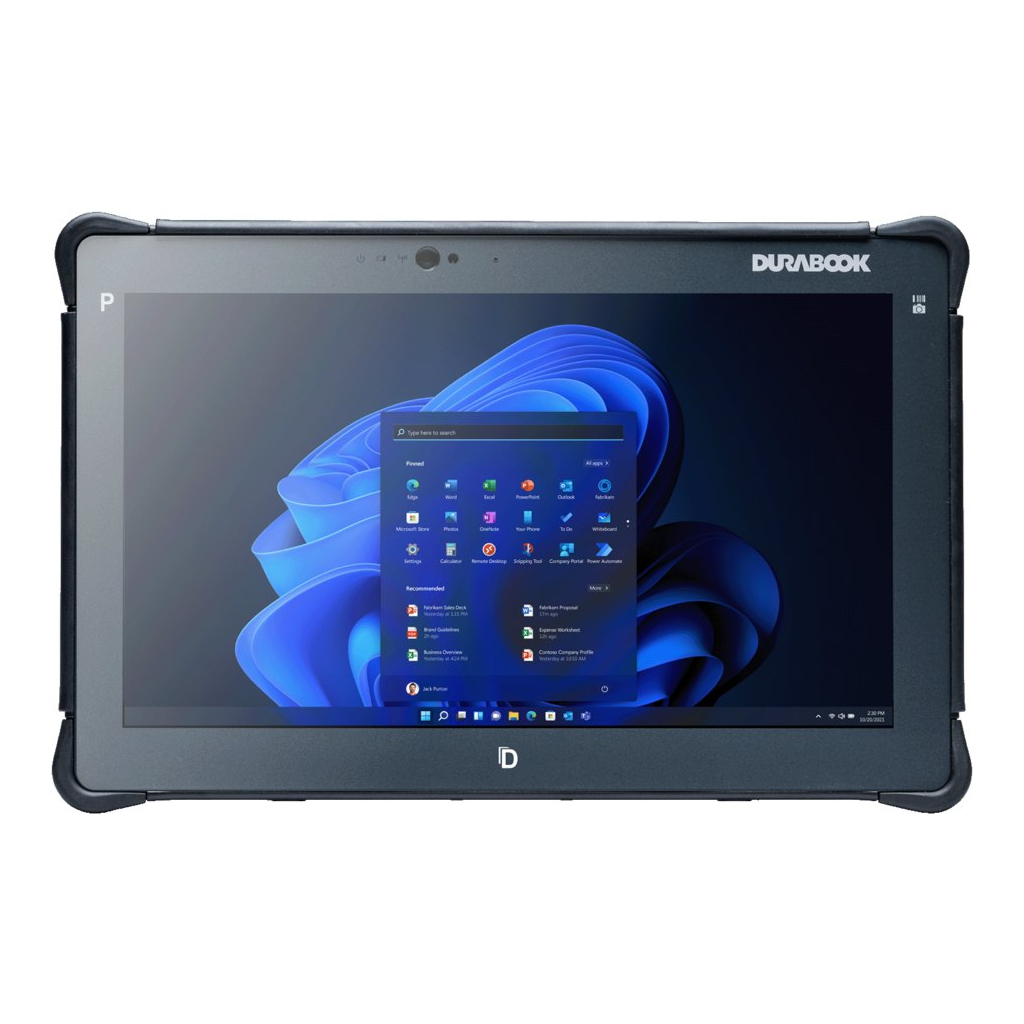 Планшет Durabook R11 11.6FHD/Intel i5-8250U/8/256/GPS/LTE/W10P (R1A1A2DEBAXX) - зображення 1