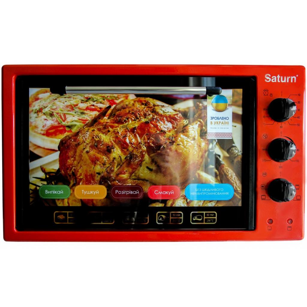 Електропіч Saturn ST-EC 3401 Red (ST-EC3401Red) - зображення 1