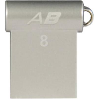 USB флеш накопичувач Patriot 8GB AUTOBAHN ultra-compact Silver USB 2.0 (PSF8GLSABUSB) - зображення 1