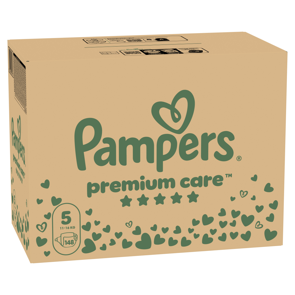 Підгузки Pampers Premium Care Розмір 5 (11-16 кг) 148 шт (8006540855973) - зображення 2