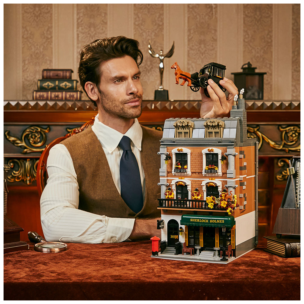 Конструктор Pantasy Шерлок Холмс: Квартира 221B на Бейкер-стріт (85014) - зображення 3