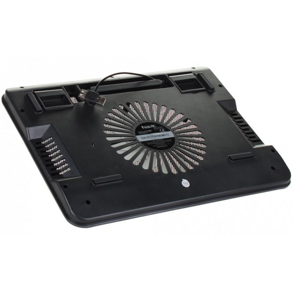 Підставка до ноутбука Havit HV-F2010 USB black (22476) - зображення 2