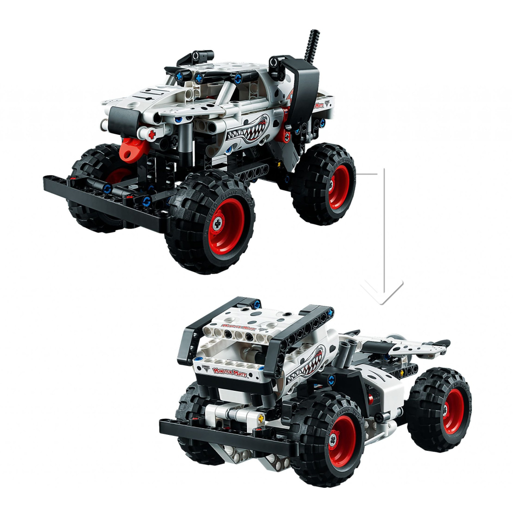 Конструктор LEGO Technic Monster Jam Monster Mutt Dalmatian 244 деталі (42150) - зображення 5