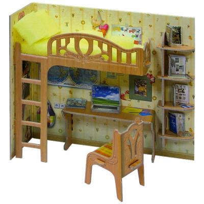 Збірна модель Умная бумага Куток школяра (263) - зображення 1