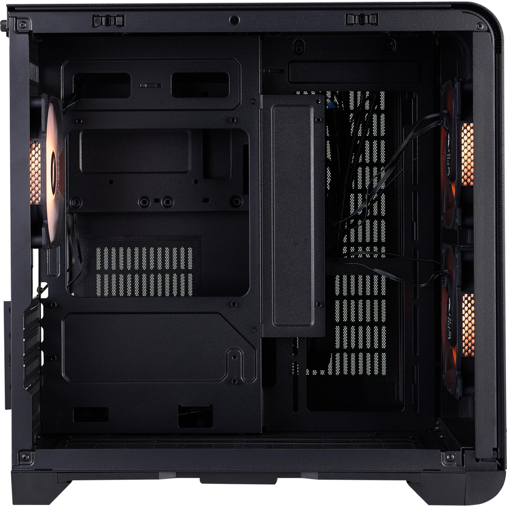 Корпус для ПК 1stPlayer VT5-BK-3F7 Black (VT5-BK-3F7) - зображення 8