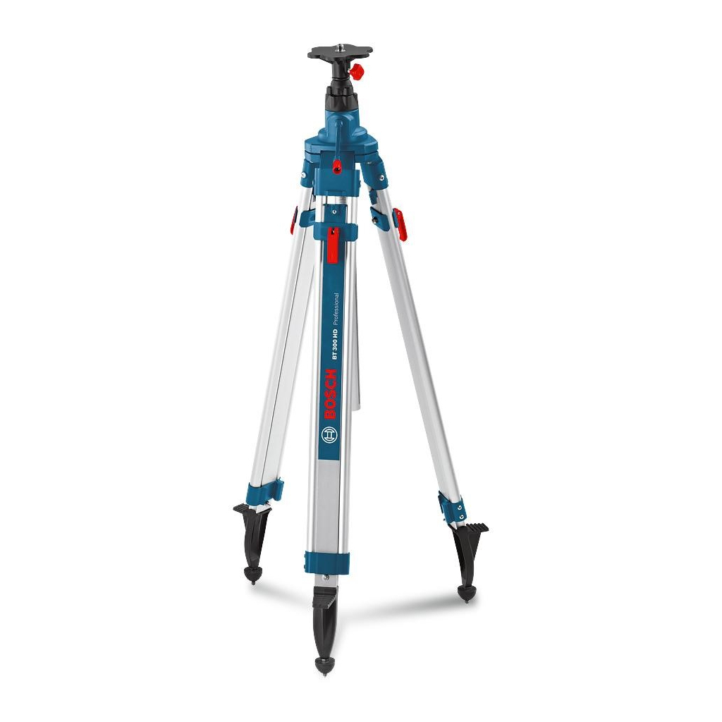 Штатив для нівеліру Bosch Professional BT300HD для оптичних нівелірів, 5/8", 122-295см, 7.2кг (0.601.091.A00) - зображення 1