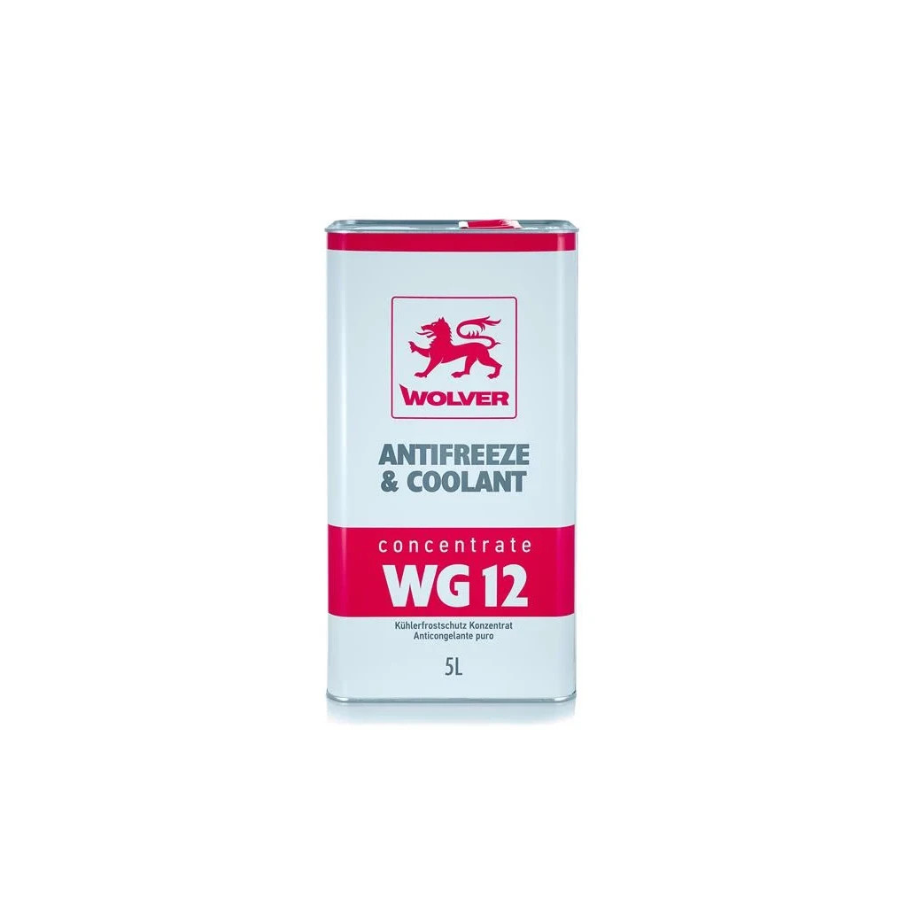 Антифриз Wolver Концентрат WG12 черв. 5л (4260360944185) - зображення 1