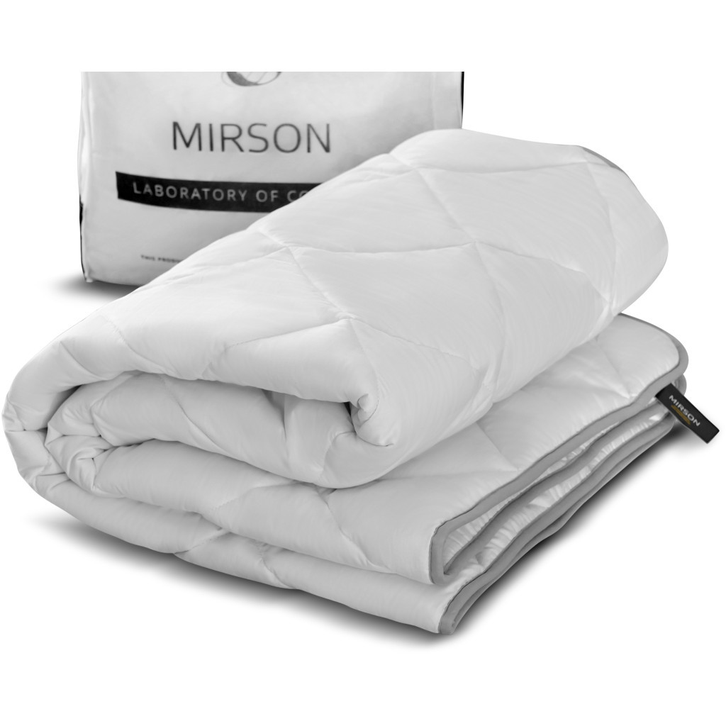 Ковдра MirSon антиалергенна Тенсел (Modal) Royal Pearl №0356 зима 172х205 см (2200000015624) - зображення 4
