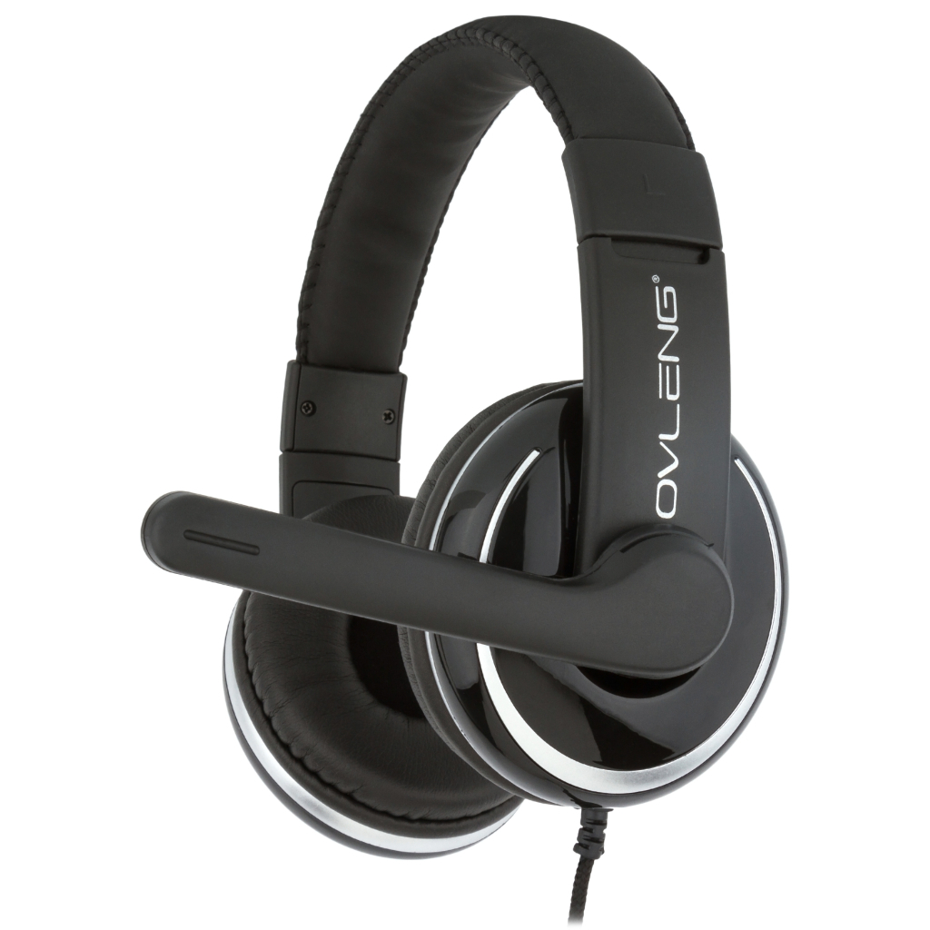 Навушники Ovleng X7 Black-Silver (nox7bs) - зображення 1