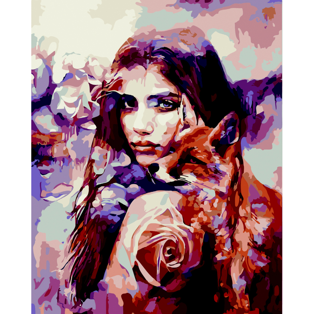 Картина по номерам ZiBi Лиса 40*50 см ART Line (ZB.64263) - зображення 1