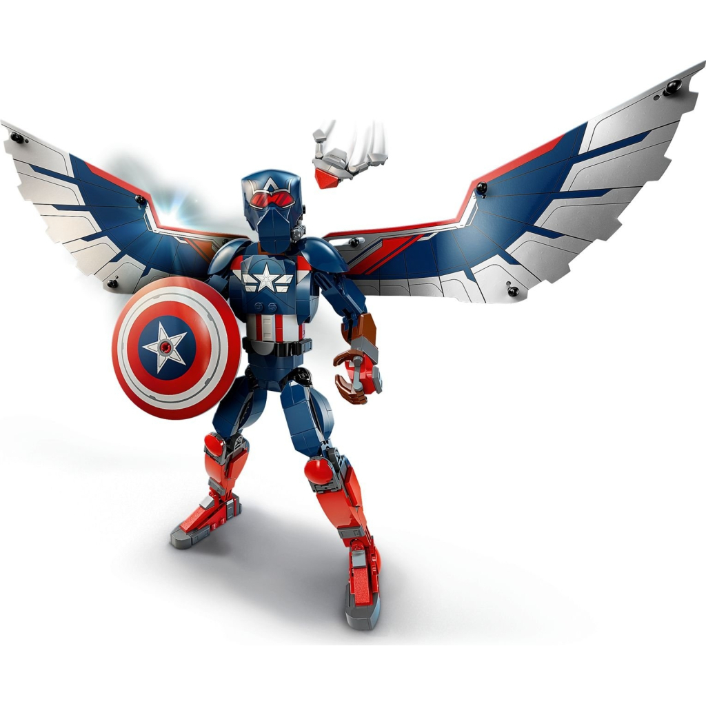 Конструктор LEGO Marvel Фігурка Сем Вілсон Капітан Америка (76296) - зображення 3