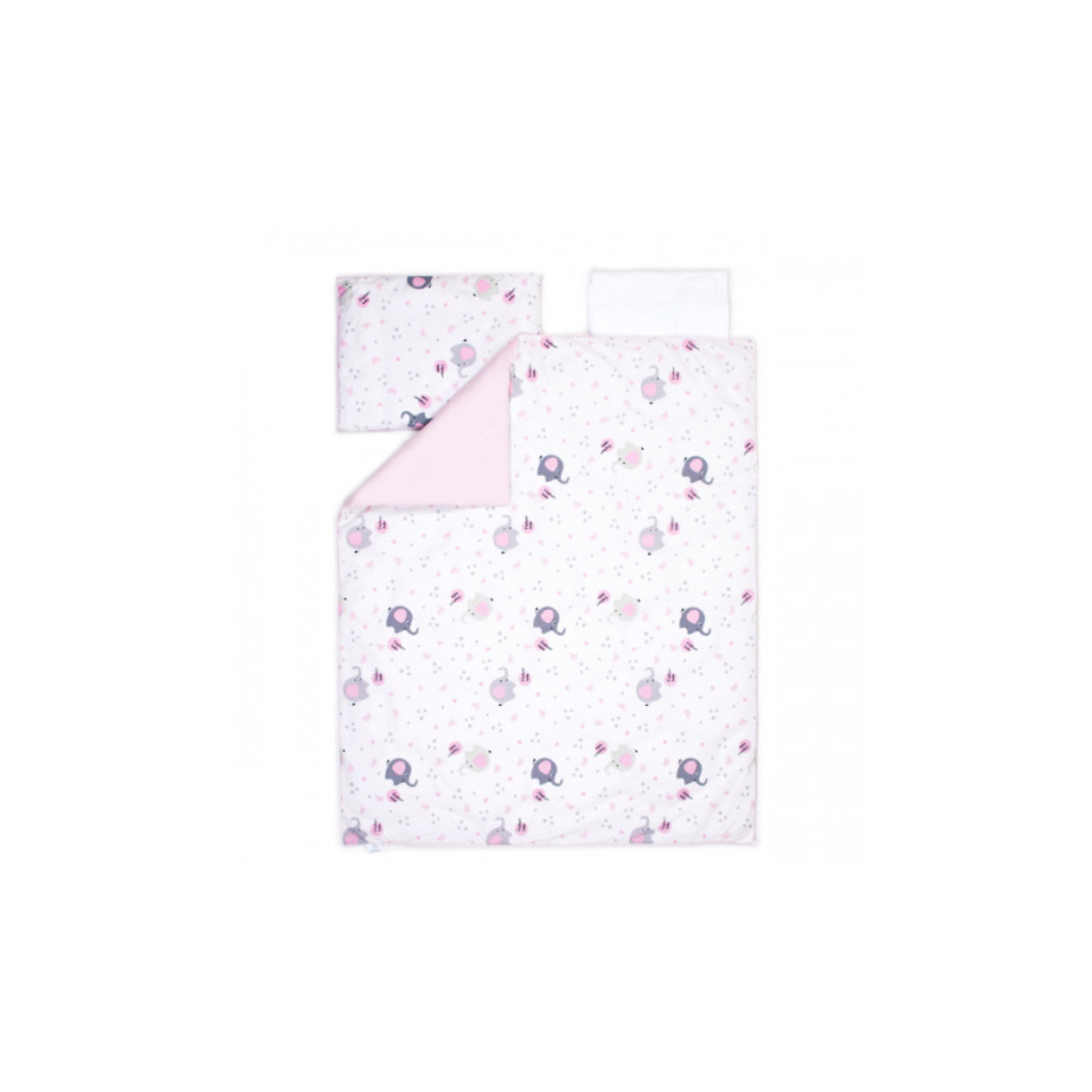 Дитячий постільний набір Верес Elephant family pink (6 од.) (208.05) - изображение 2