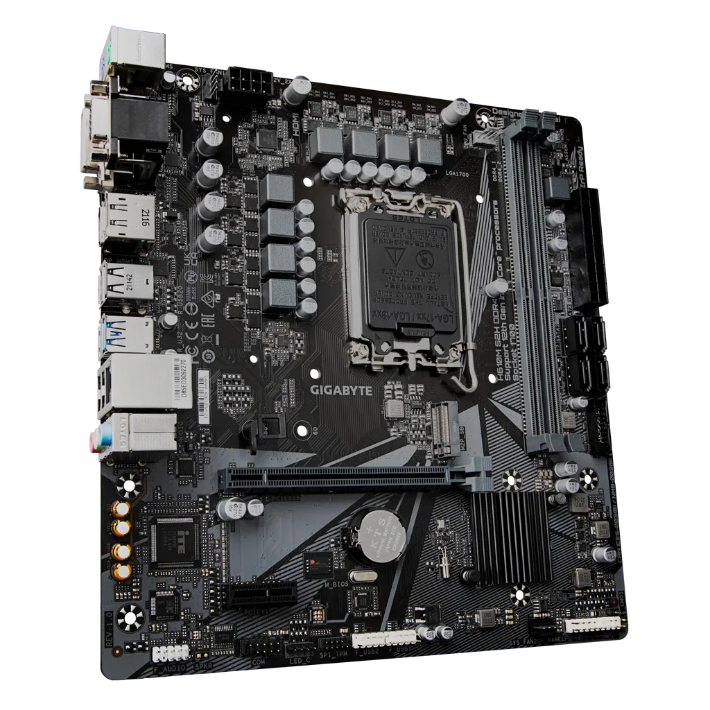 Материнська плата GIGABYTE H610M S2H DDR4 - зображення 2