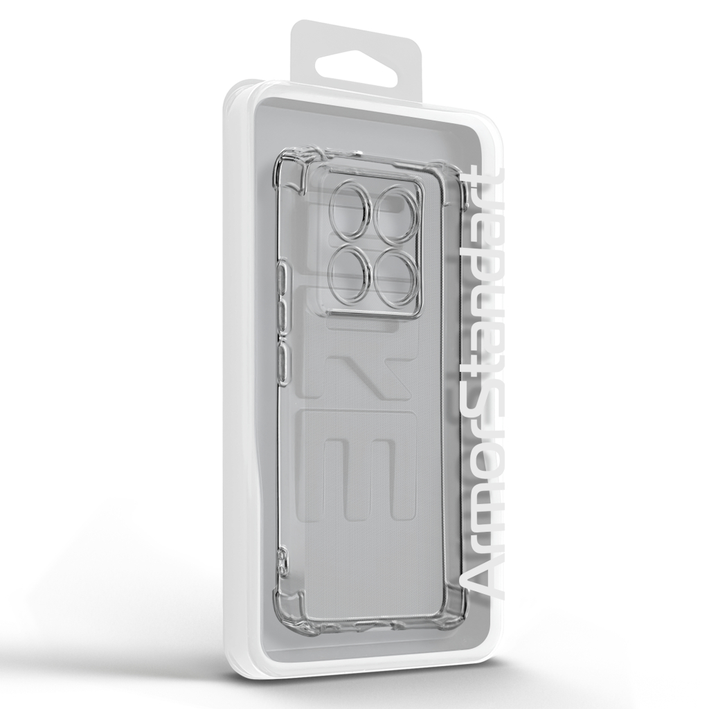 Чохол до мобільного телефона Armorstandart Air Force Xiaomi 14T Pro Camera cover Clear (ARM79334) - зображення 6