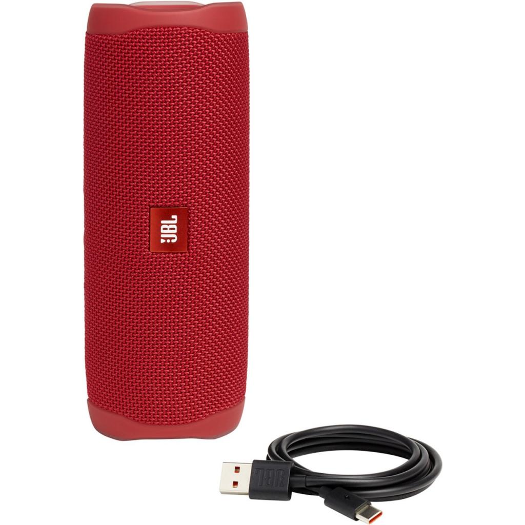 Акустична система JBL Flip 5 Red (JBLFLIP5RED) - зображення 5