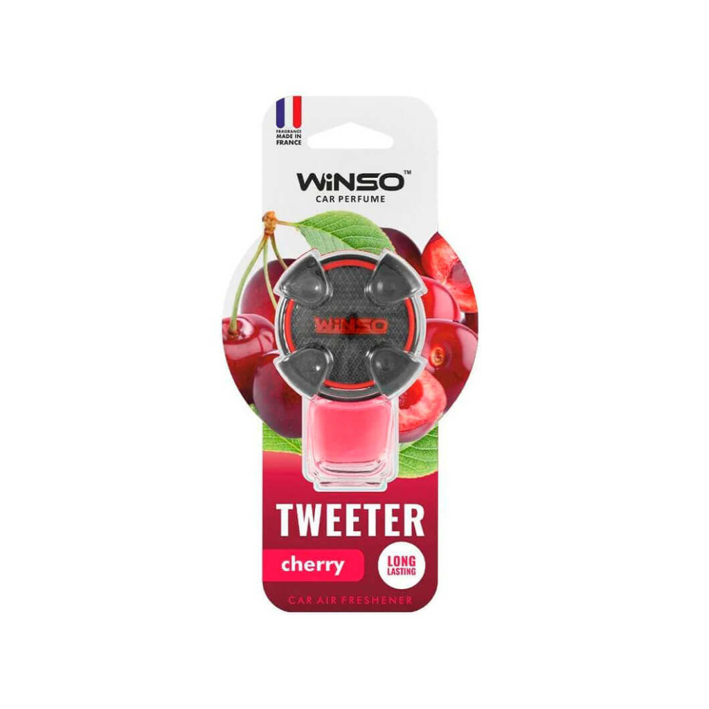 Ароматизатор для автомобіля WINSO Tweeter Cherry 8мл (530820) - зображення 1