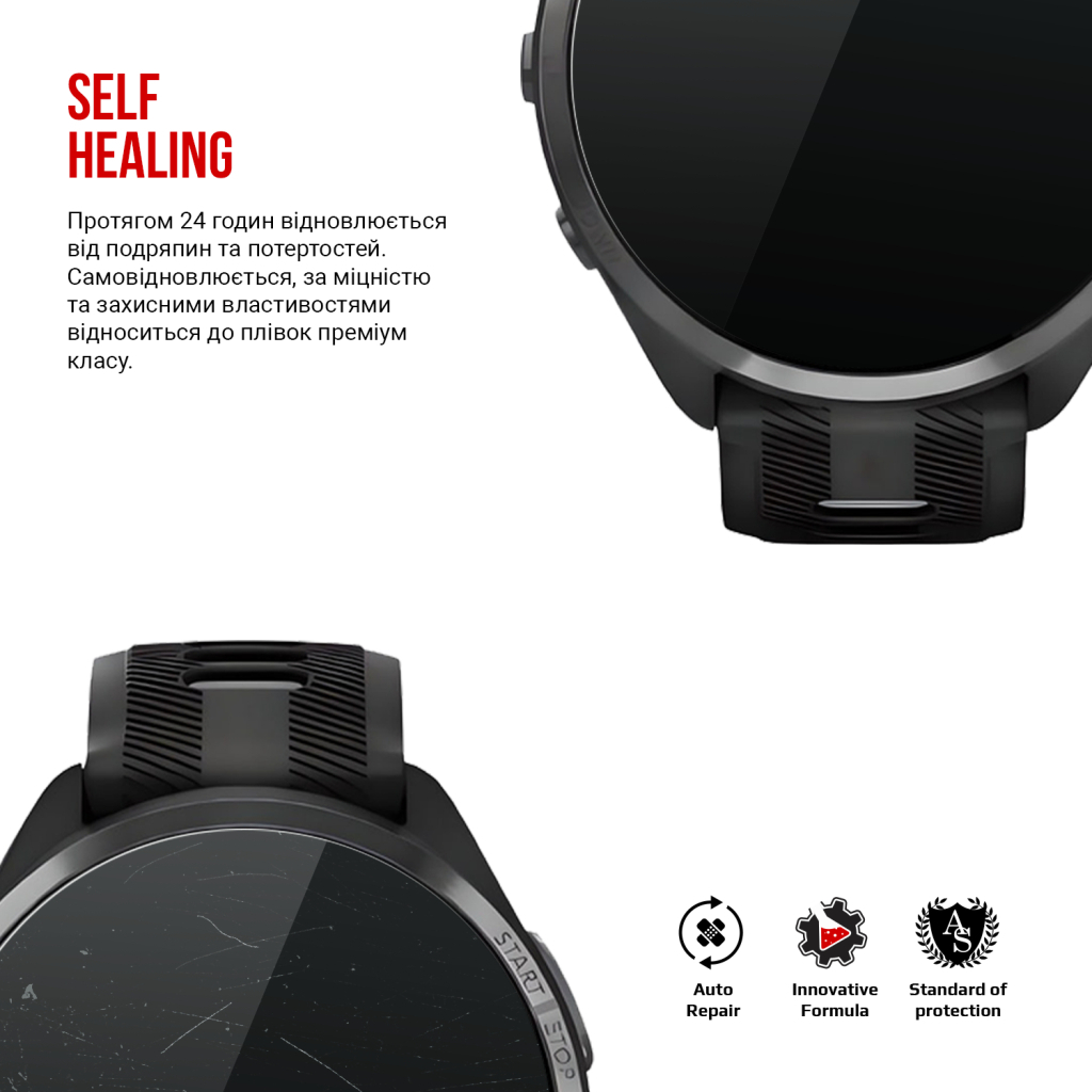 Плівка захисна Armorstandart Garmin Forerunner 965 6 шт. (ARM86955) - зображення 3