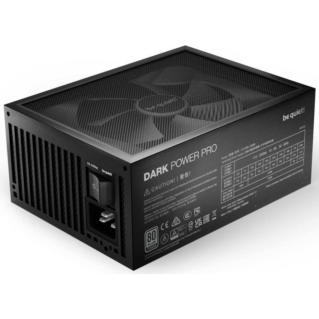 Блок живлення Be quiet! be quiet DARK POWER PRO 13 1300W (BN331) - зображення 3