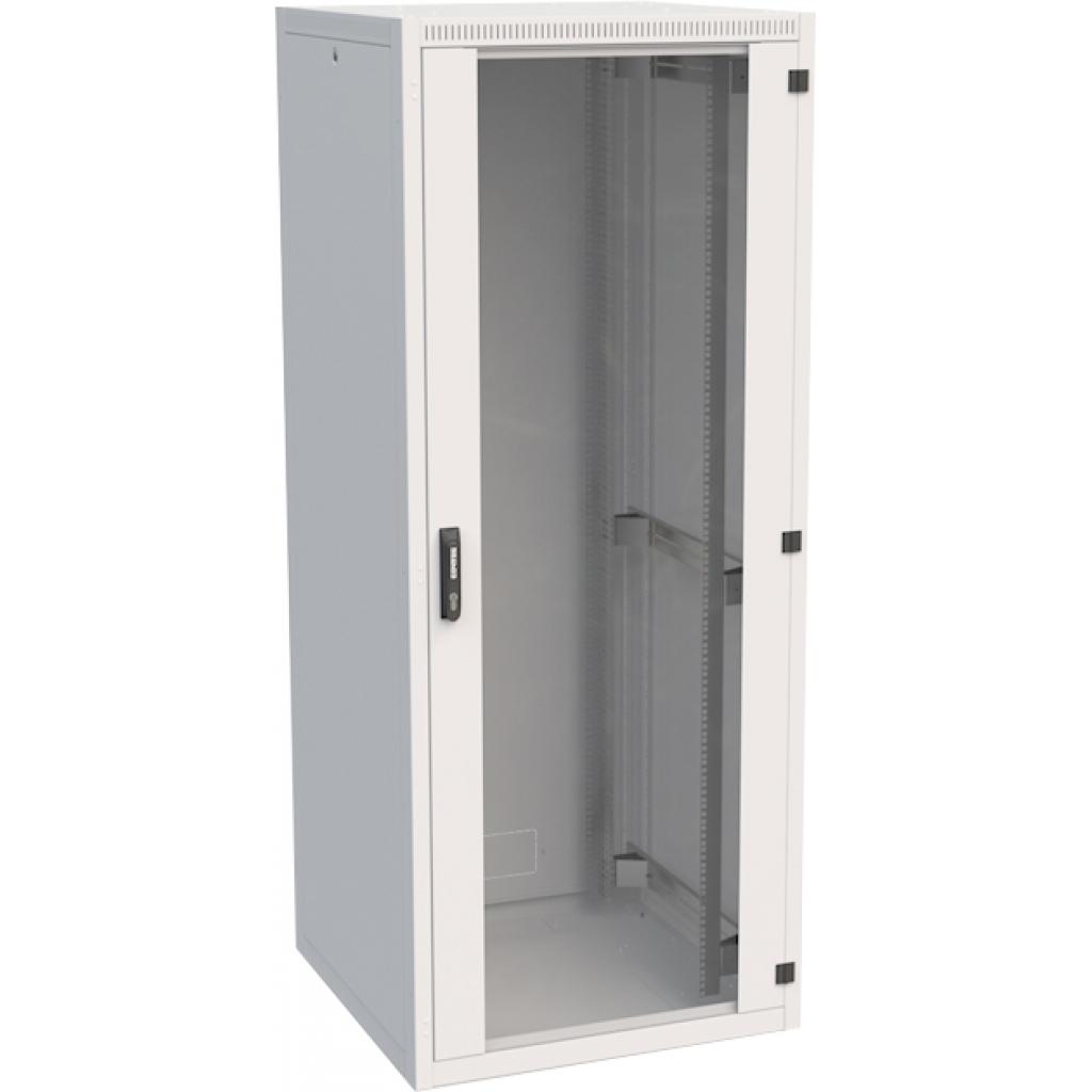 Шафа напольна Conteg iSEVEN 19", 27U 600x800, RAL7035 (RI7-27-60/80) - изображение 1