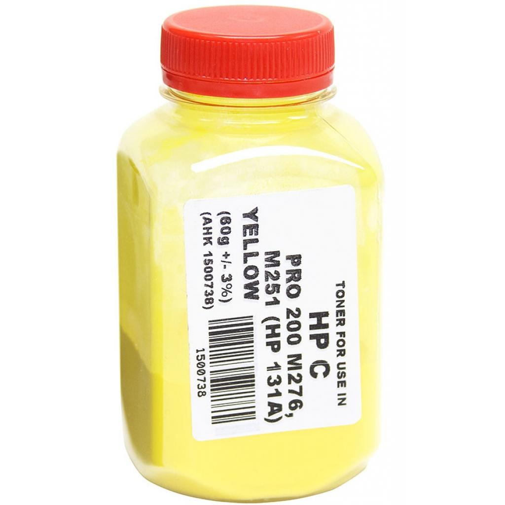 Тонер HP CLJ Pro 200/M251/M276n, 60г Yellow AHK (1500738) - зображення 1