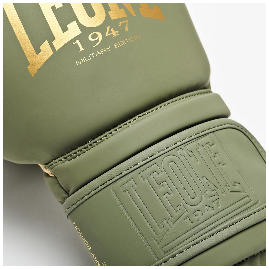 Боксерські рукавички Leone GN059G Military Edition Green 10 унцій (GN059G_Green_10oz) - зображення 8